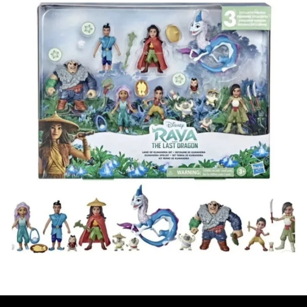 New - Disney Raya and the Last Dragon Land of Kumandra Set. - Picture 4 of 4